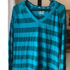 Under Armour light weight stripped longsleeve